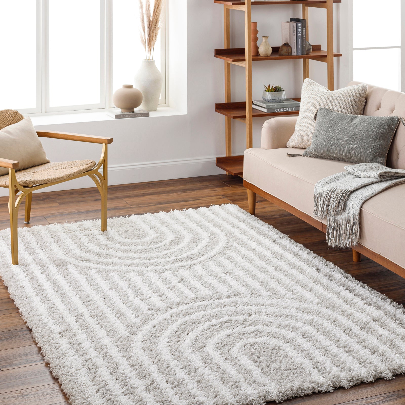 Urban Shag Modern Soft Plush Pile Living Rug