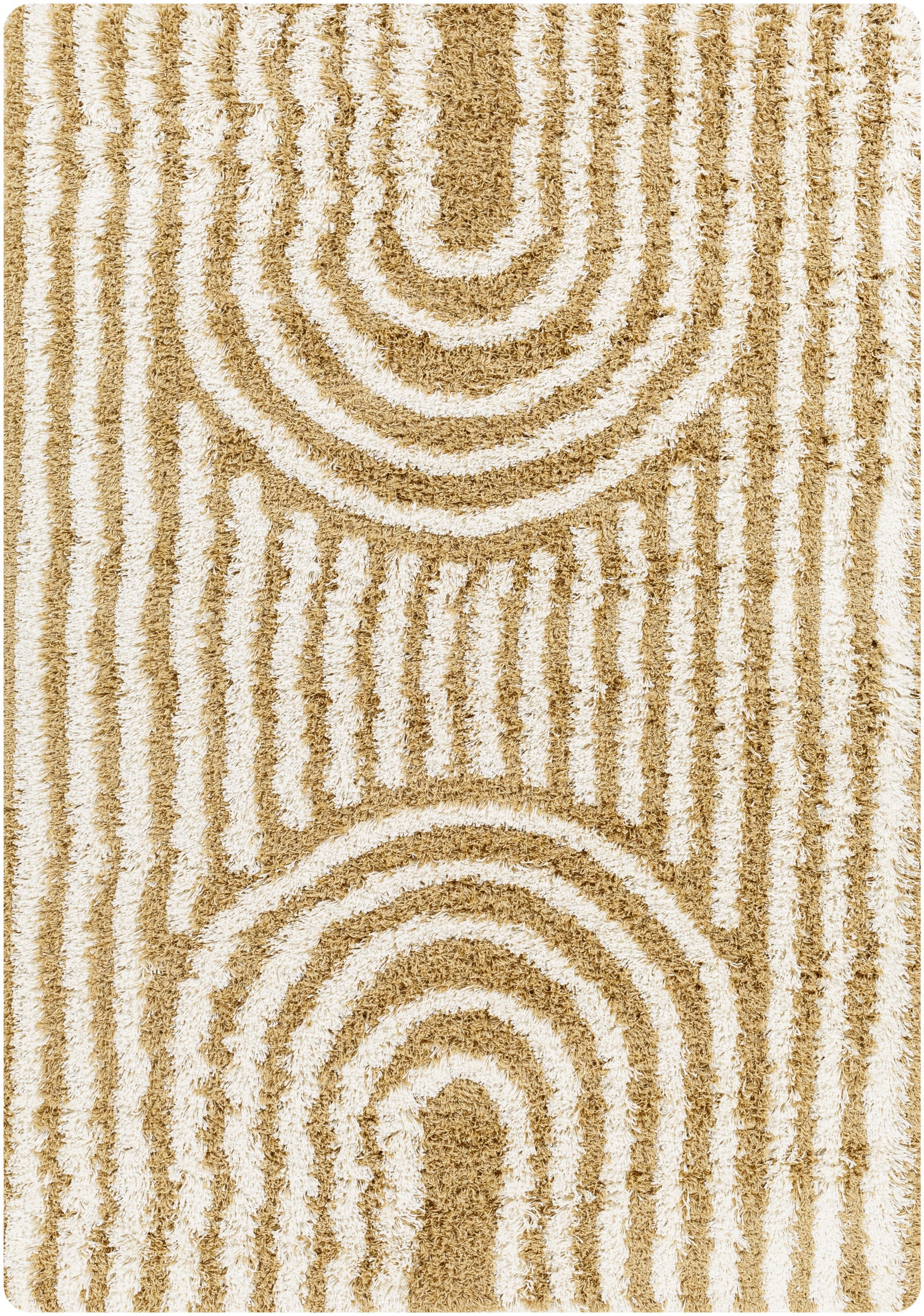 CHRISTINA Modern Shaggy Area Rug