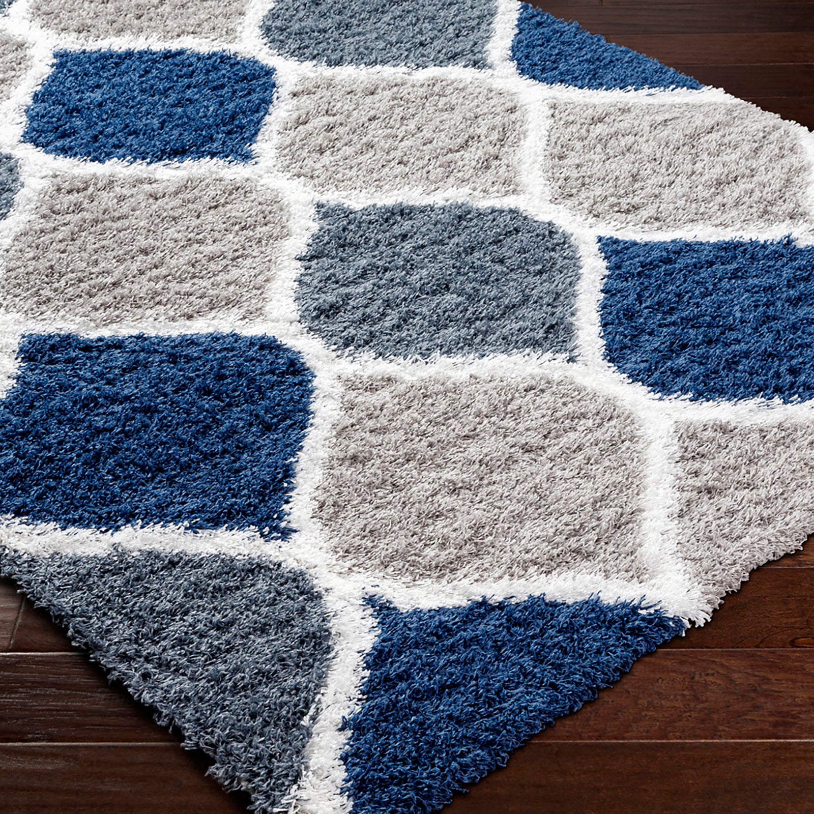 JUDY Oriental Shaggy Area Rug