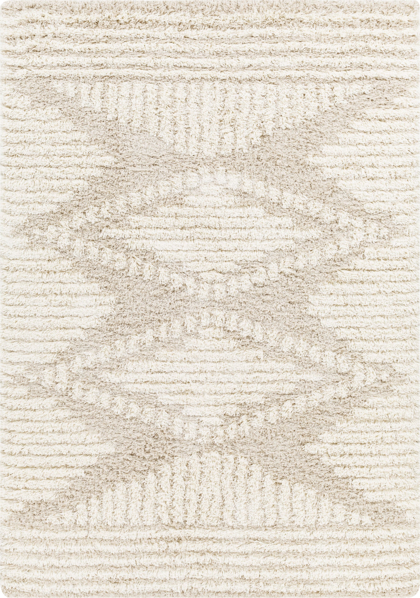NURIA Boho Shaggy Area Rug