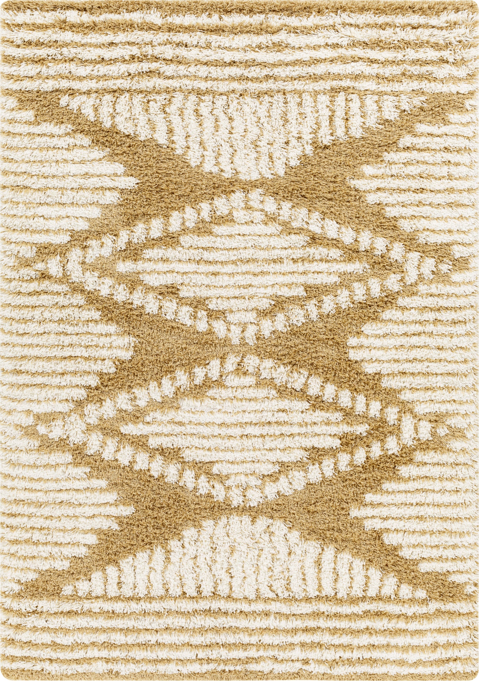 NURIA Boho Shaggy Area Rug