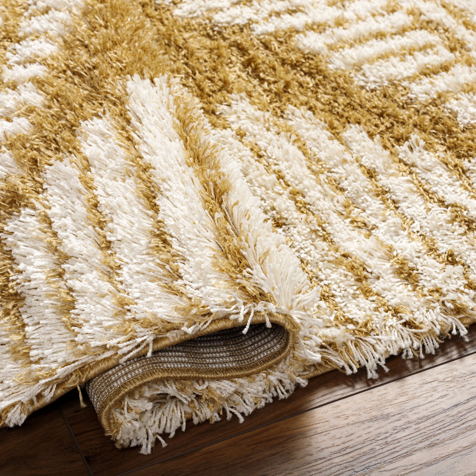 NURIA Boho Shaggy Area Rug