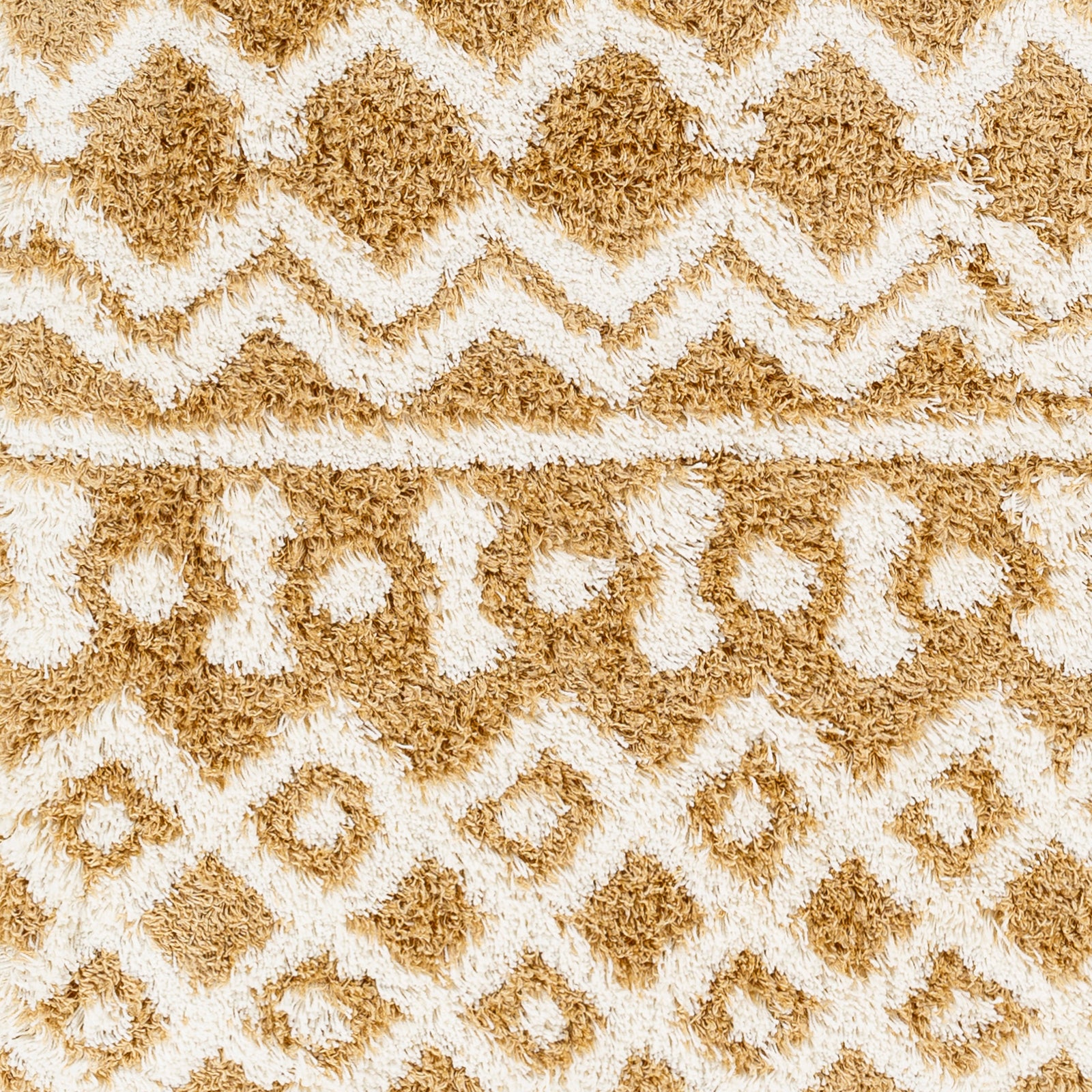 NOUR Boho Shaggy Area Rug