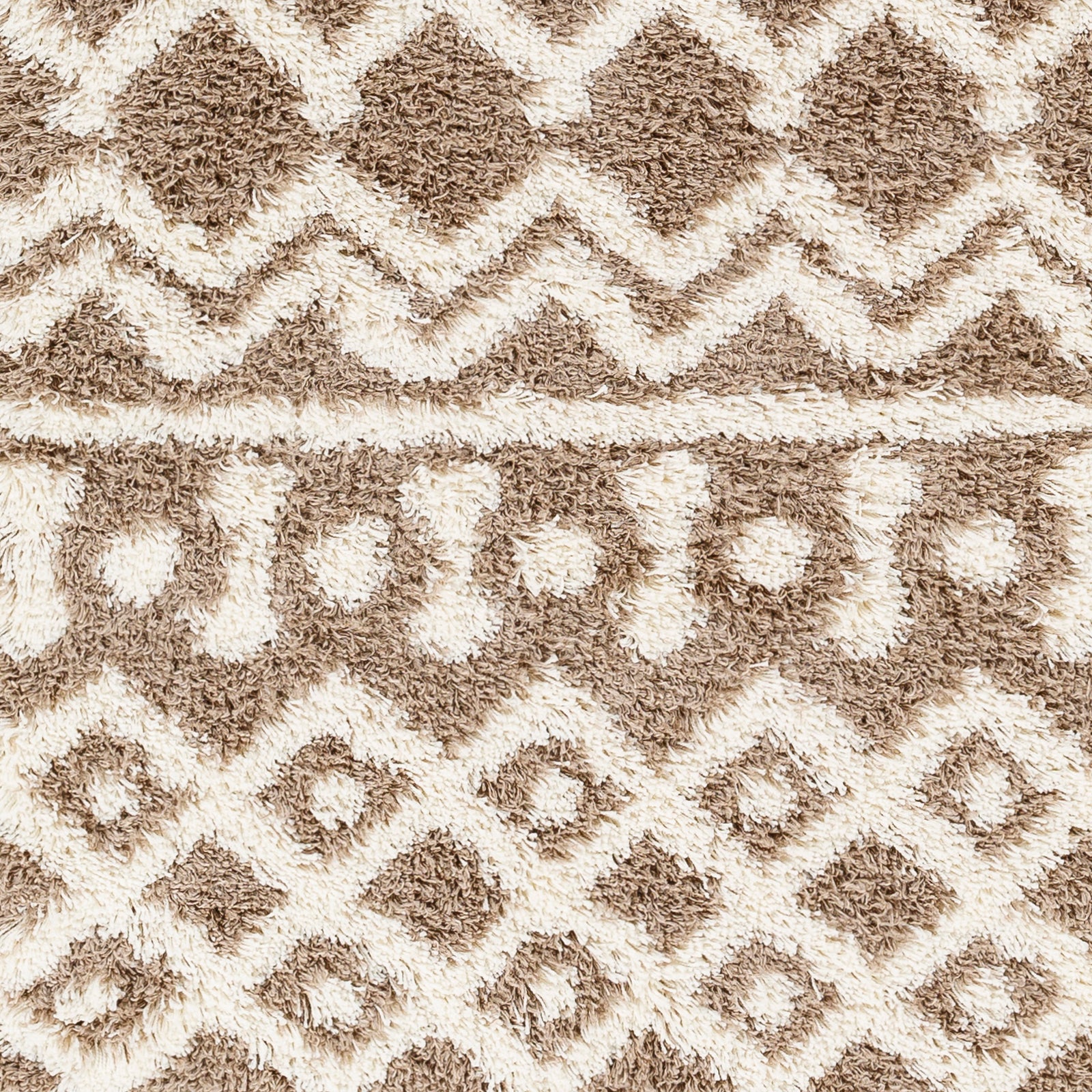 NOUR Boho Shaggy Area Rug